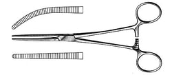 Cenmed™ Adson Hemostatic Curved Forceps 7.25IN